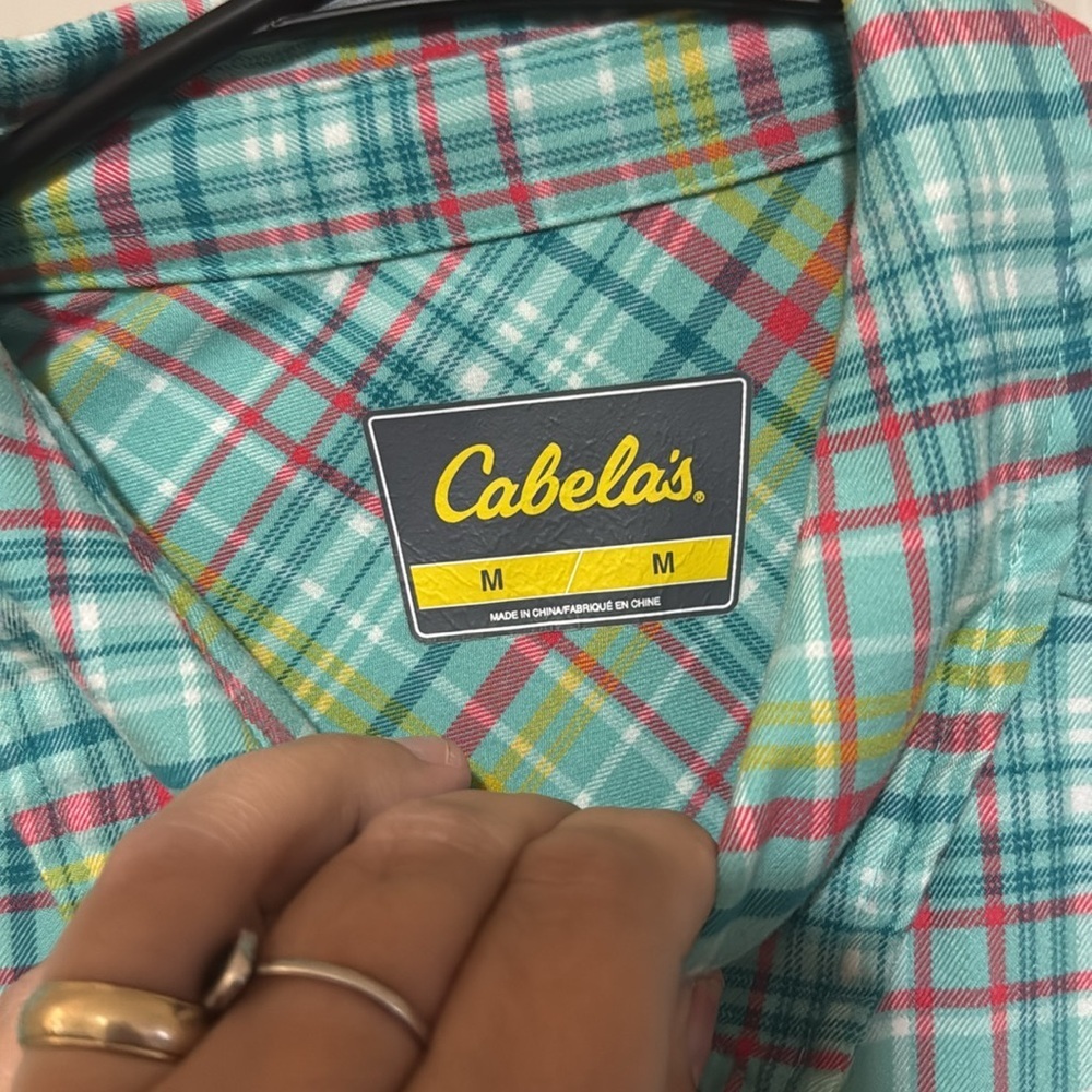 Cabela's Multicolor Plaid Shirt - Picture 2 of 5